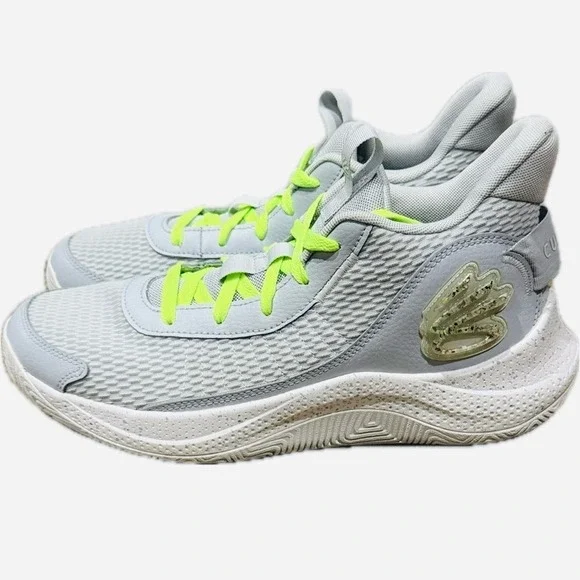 👟🏀 UNDER ARMOUR Curry Flow 9Baby Blue / GreyUnisex Basketball Men's 10.5